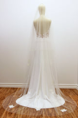Andrea Chapel Length Veil