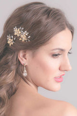 Firenze Gold Blossom Hairpins