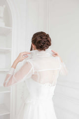 Luxury bespoke mrs. wedding jacket. Wedding day inspo. Cool bridal jacket. Hand embroidered mrs. jacket. Made in Canada