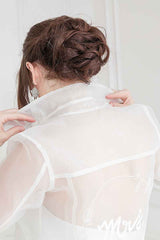 Luxury bespoke mrs. wedding jacket. Wedding day inspo. Cool bridal jacket. Hand embroidered mrs. jacket. Made in Canada