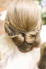 Blossom Chain Drape Headpiece - Sample Sale