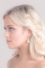 Blossom Chain Drape Headpiece - Sample Sale