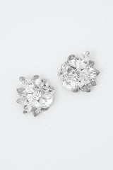 Marquis cluster crystal stud earrings E3033 by Laura Jayne Accessories