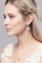 Cushion Cut Earrings - Sample Sale