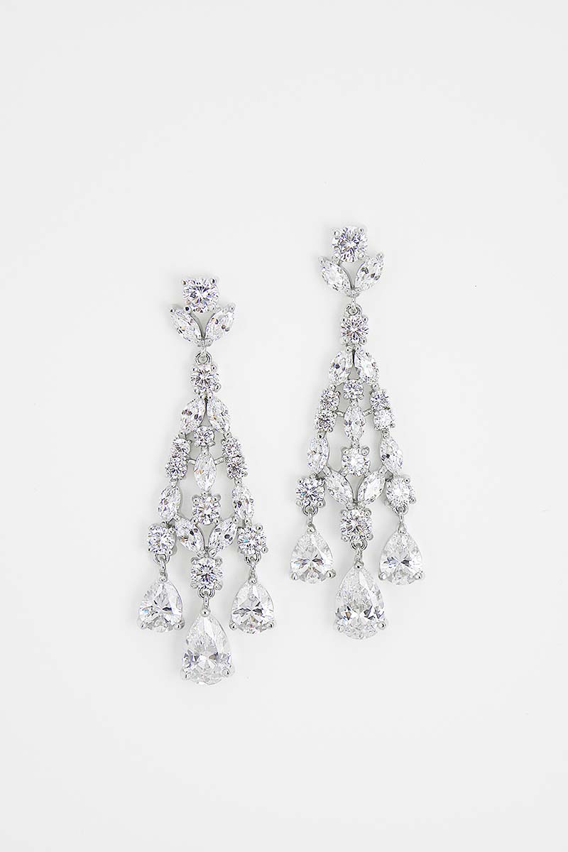 CZ Drop Earrings - Sample Sale