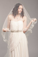 Europa Bridal Sash-Sample Sale
