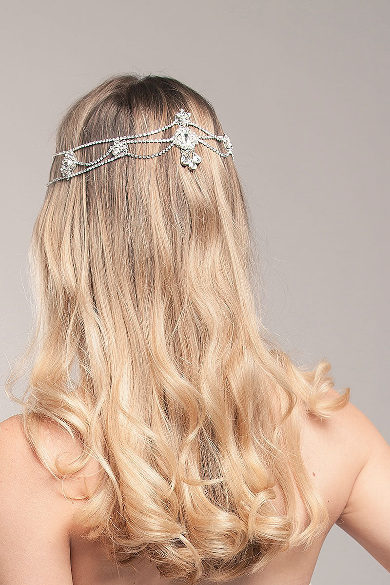 Lissa Bridal Halo Headpiece - Sample Sale