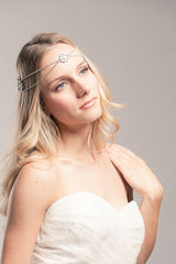 Lissa Bridal Halo Headpiece - Sample Sale