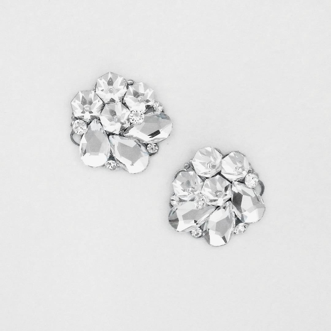 Edgy hot sale stud earrings