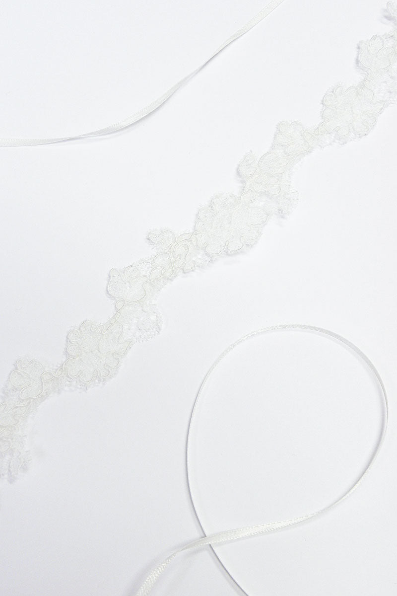 Petit Point Wedding Choker