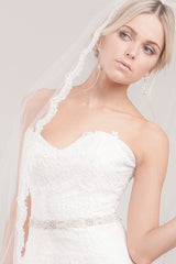 Melissa Crystal Pearl Belt