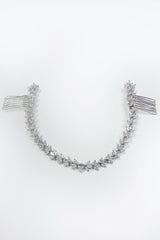 Laurel CZ headband by Laura Jayne Accessories Toronto. Handmade in Canada.