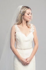 Vivian Chapel Veil - Sample Sale