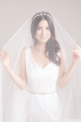 Kim Cathedral Mirage Tulle Veil Blusher