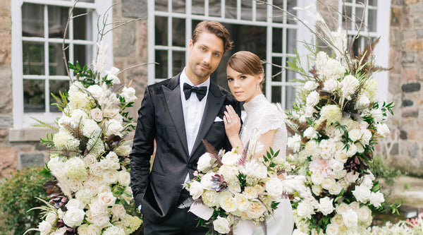 Chic Black & White Wedding Theme for the Modern Romantic in You