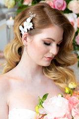 profile image of Giordana gardenia haircomb styled with hair down