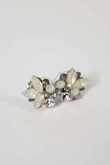 Marquis opal crystal cluster post earrings E3033 by Laura Jayne Accessories