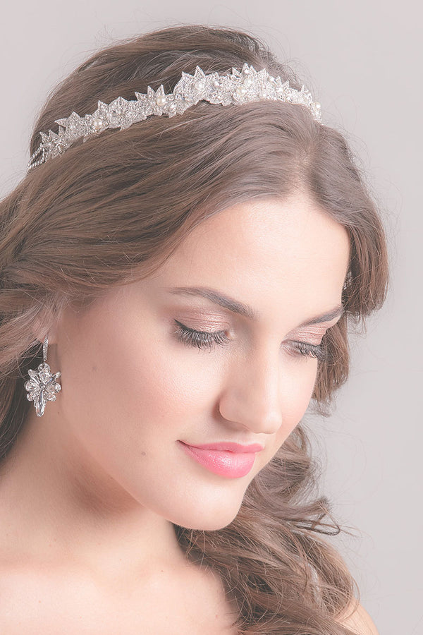 Star Blossom Bridal Headpiece- Sample Sale