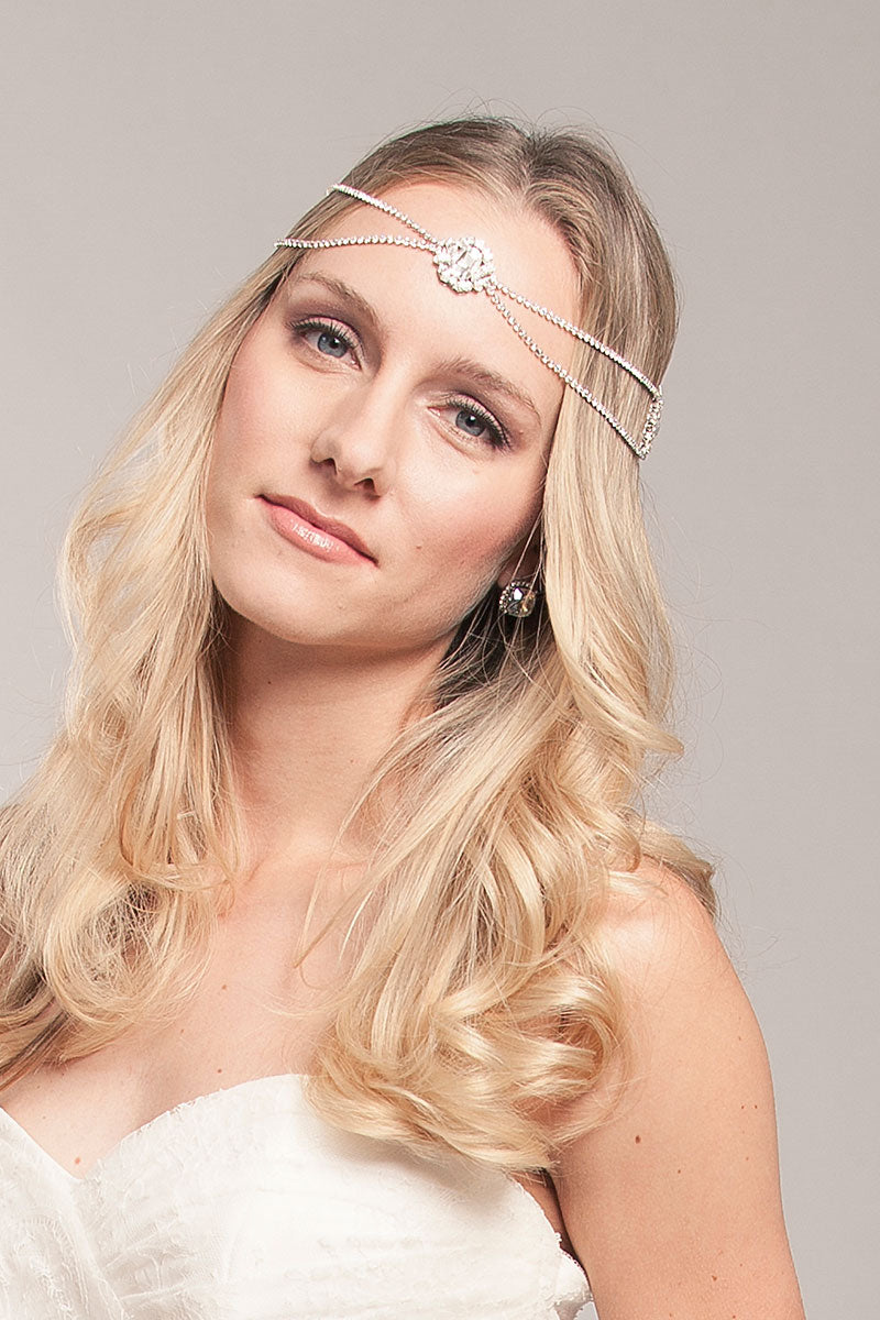 Lissa Bridal Halo Headpiece - Sample Sale