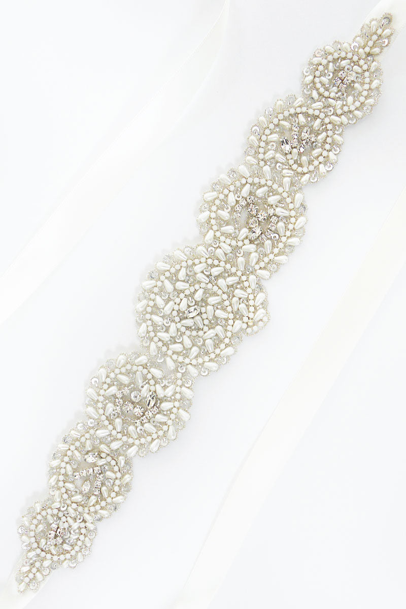 Bronwyn Pearl Sash