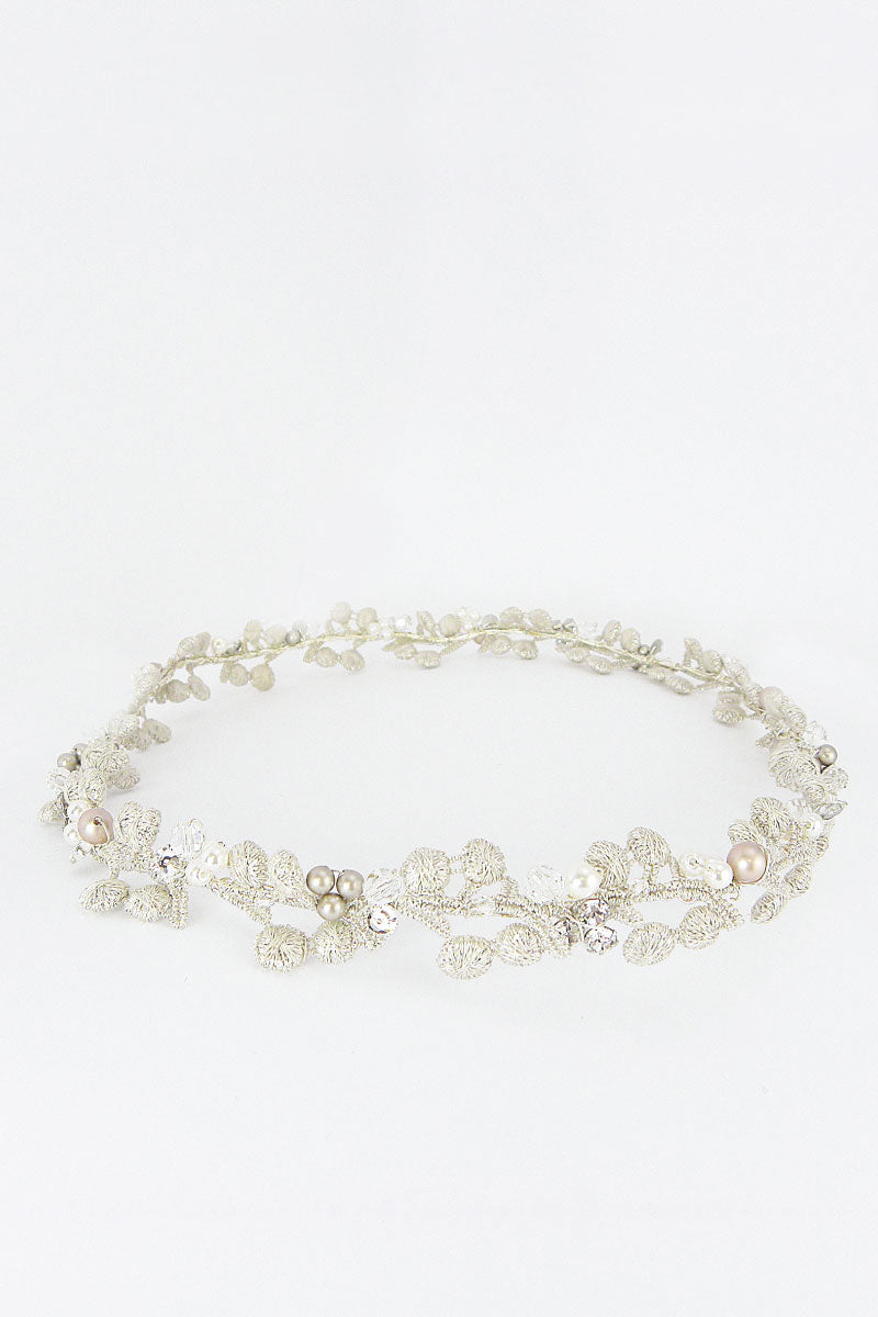 Whitney Halo Wedding Headpiece
