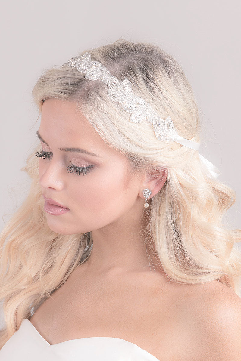 Sonnet Bridal Headband- Sample Sale
