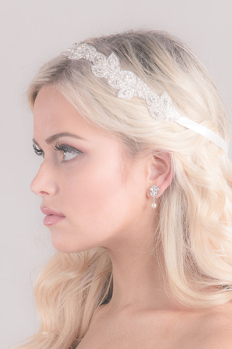 Sonnet Bridal Headband- Sample Sale