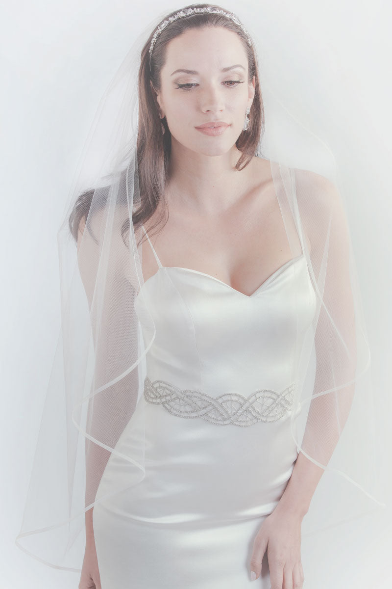 Fingertip Wedding Veils - Laura Jayne – Laura Jayne Accessories