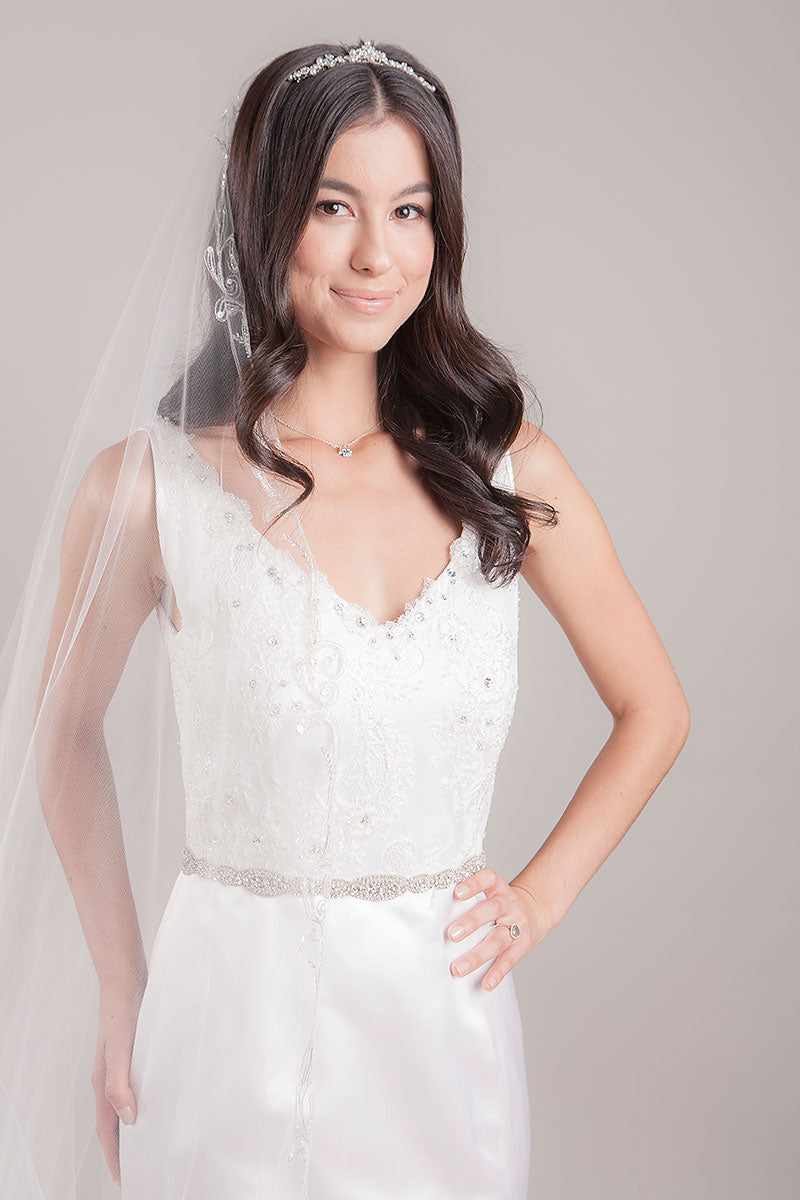 Theia Cathedral Veil - Sample Sale