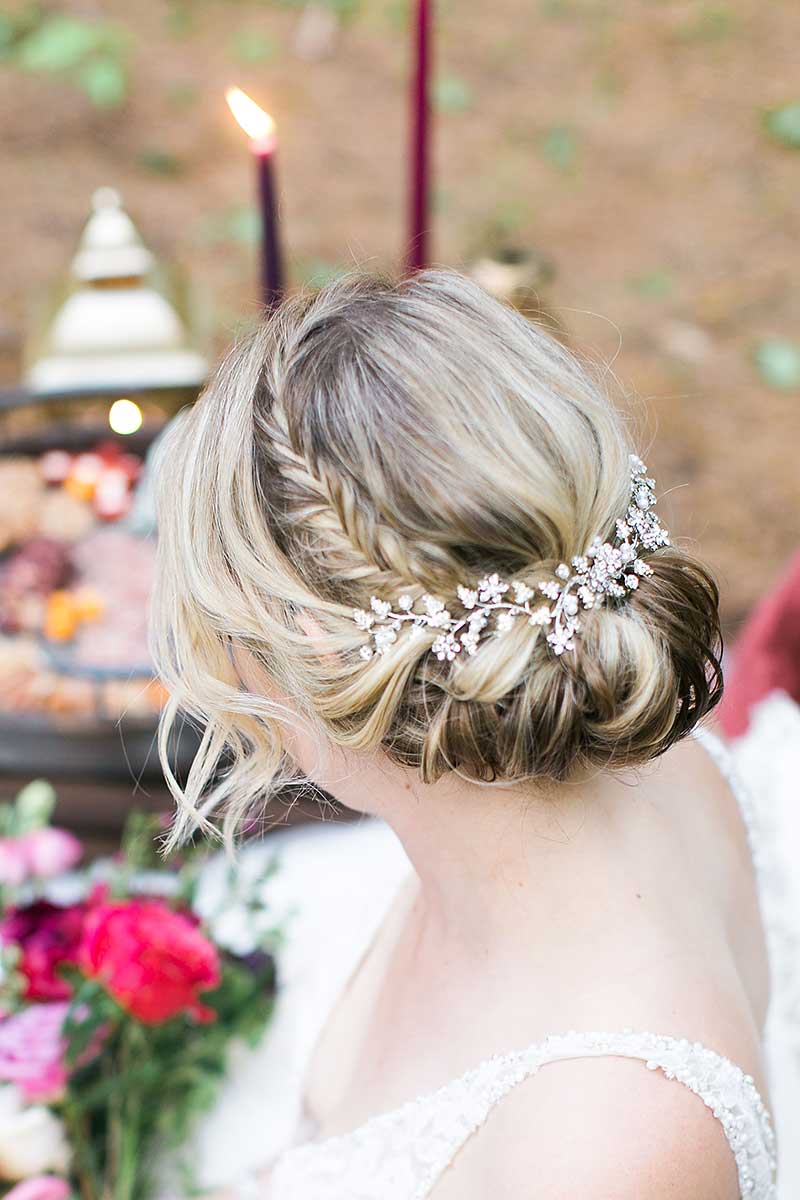 Verity Floral Hair Vine